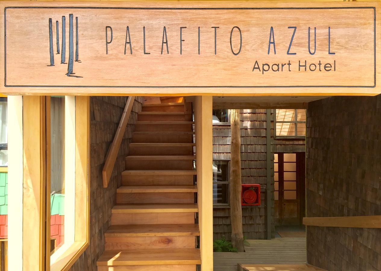 Palafito Azul Apart Hotel Castro Buitenkant foto